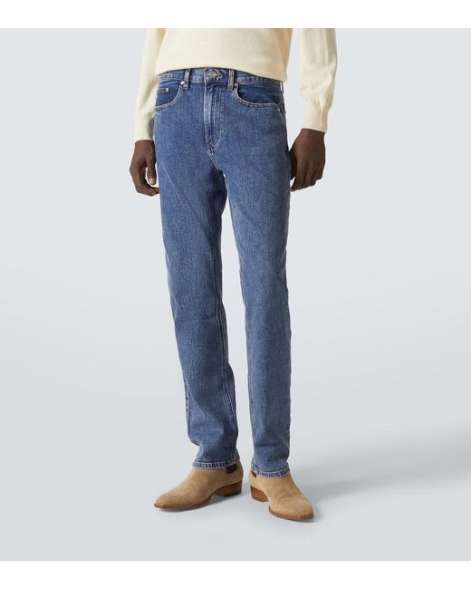 Jeans Regular A Vita Alta di FRAME in Blue da Uomo