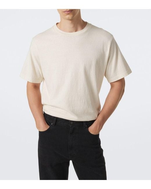 The Row Natural Maiko Cotton Jersey T-Shirt for men