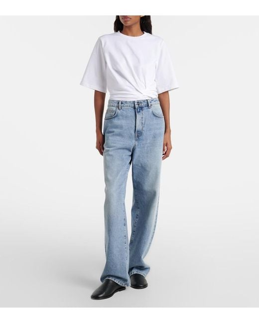 Jean Ample Rohe en coloris Blue