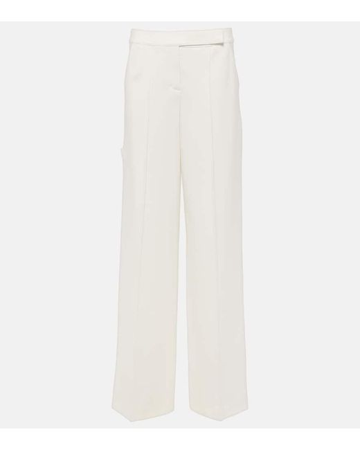 Pantalones anchos de tiro alto Dorothee Schumacher de color White