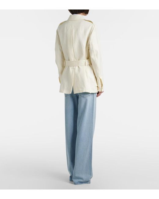 Ralph Lauren Natural Sydney Linen Field Jacket