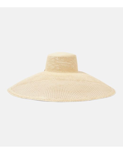 Loro Piana Natural Nari Straw Sun Hat