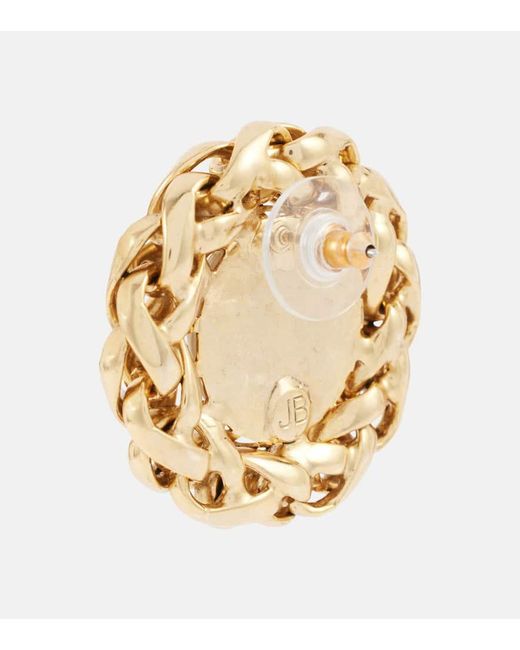 Jennifer Behr Metallic Ohrringe Marit, 18Kt Vergoldet