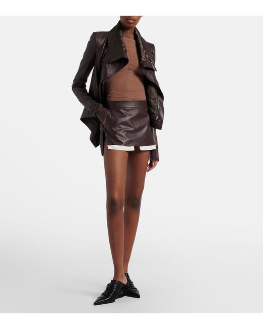 Rick Owens Pink Temple Sheer Tulle Top