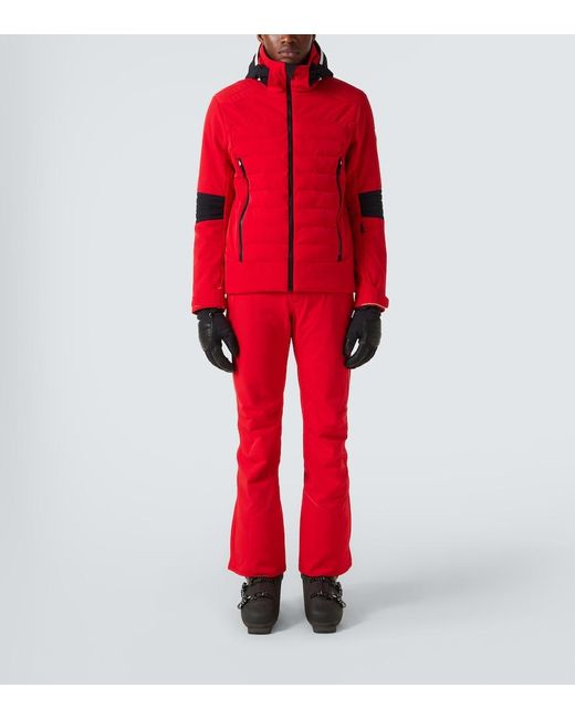 Toni Sailer Red Nicky Ski Pants for men