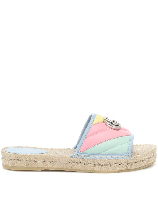 gucci espadrille slides