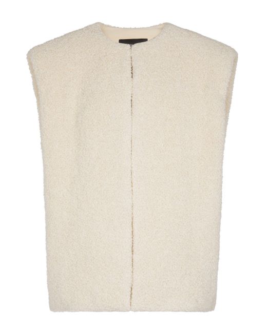 Isabel Marant White Gwendia Wool-blend Vest