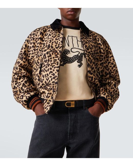Valentino Natural Printed Cotton Jersey T-Shirt for men