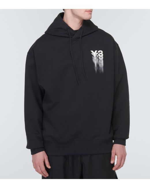 X Adidas – Sweat-shirt a capuche en coton Y-3 pour homme en coloris Black