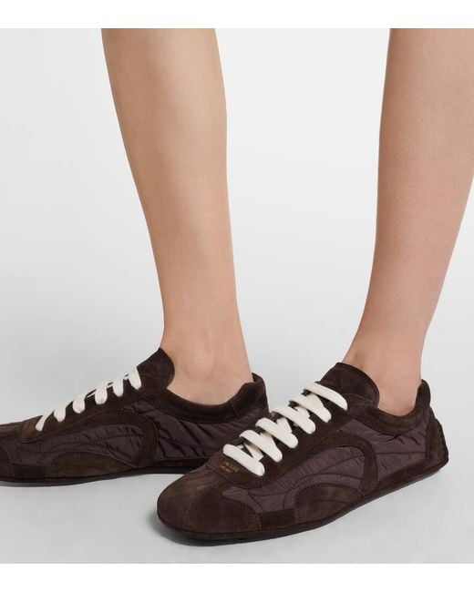 Sneakers Montecarlo Re-Edition 2005 di Prada in Brown