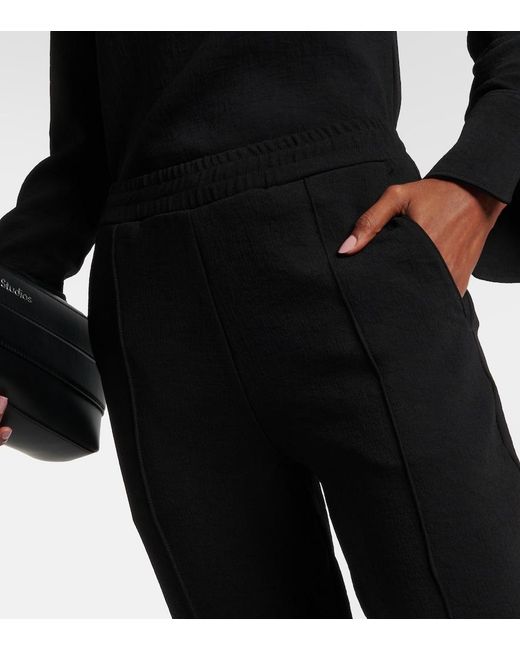 J.W. Anderson Blue Mid-Rise Sweatpants