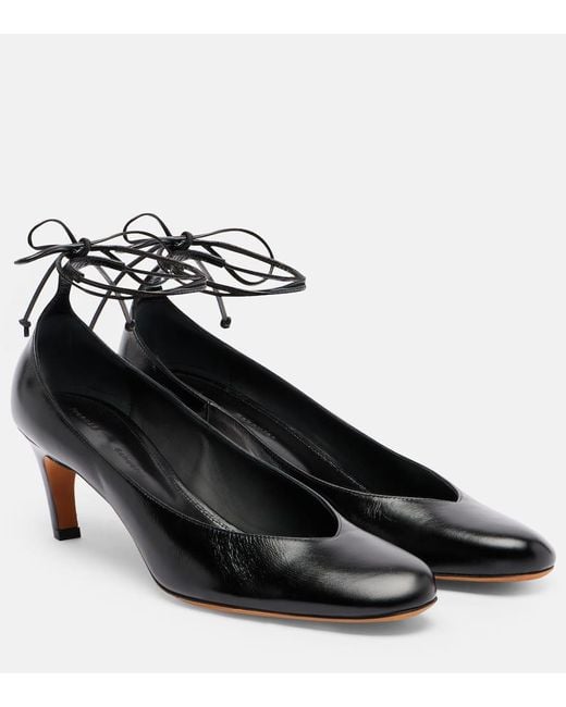 Proenza Schouler Black Pumps Uma 60 Aus Leder