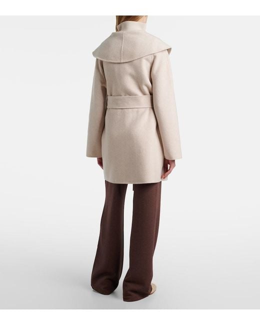 Varley Natural Edgemere Wool-Blend Wrap Jacket