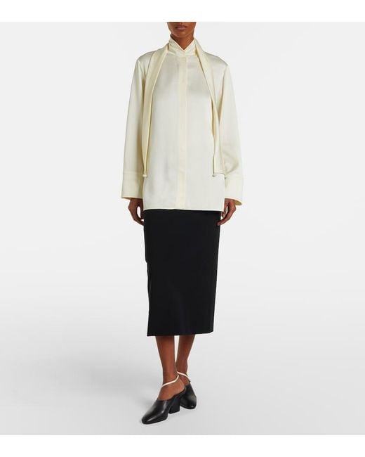 Jil Sander Black Leather Mules