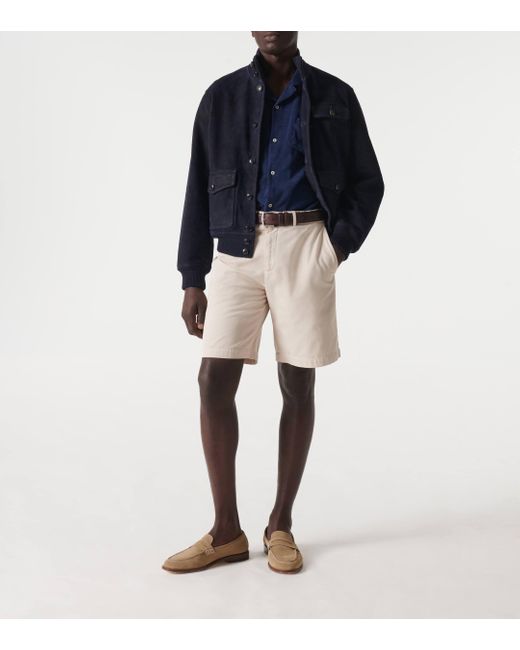 Polo Ralph Lauren Blue Cotton-blend Terry Shirt for men