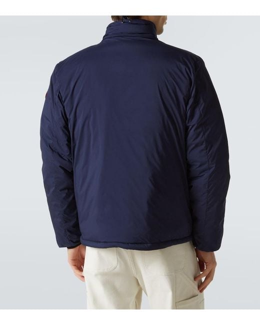Canada Goose Blue Lodge Navy Feather-light Shell Jacket, Navy, Shell Jacket for men