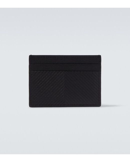 Loewe Black Logo Leather Card Holder for men