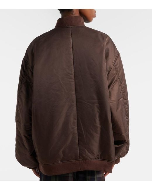 Frankie Shop Brown Astra Bomber Jacket
