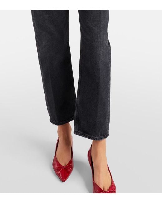 Citizens of Humanity Blue Winslow Mid-Rise Straight Jeans