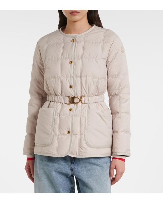 Moncler Natural Cygnes Down Jacket