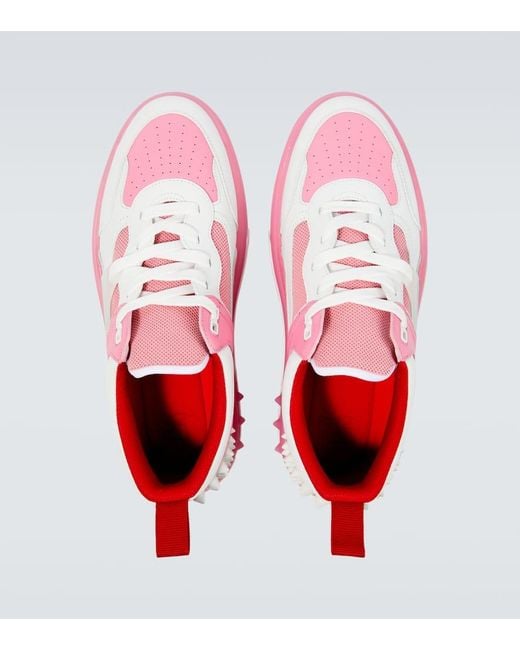 Zapatillas Astroloubi Con Piel Christian Louboutin de hombre de color Pink