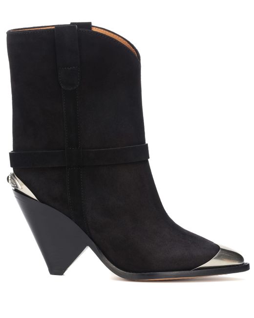 isabel marant black ankle boots