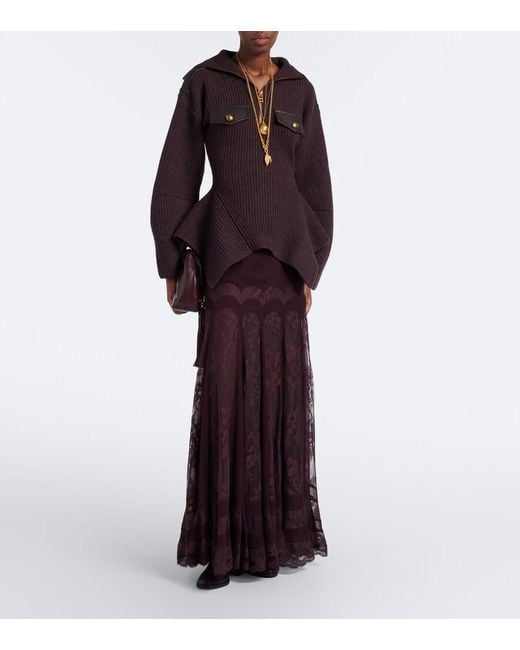 Gonna Lunga Valiant di Zimmermann in Purple
