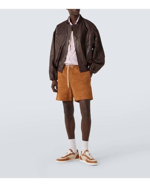 Sneakers Tutti Rui Con Pelle di Christian Louboutin in Brown da Uomo