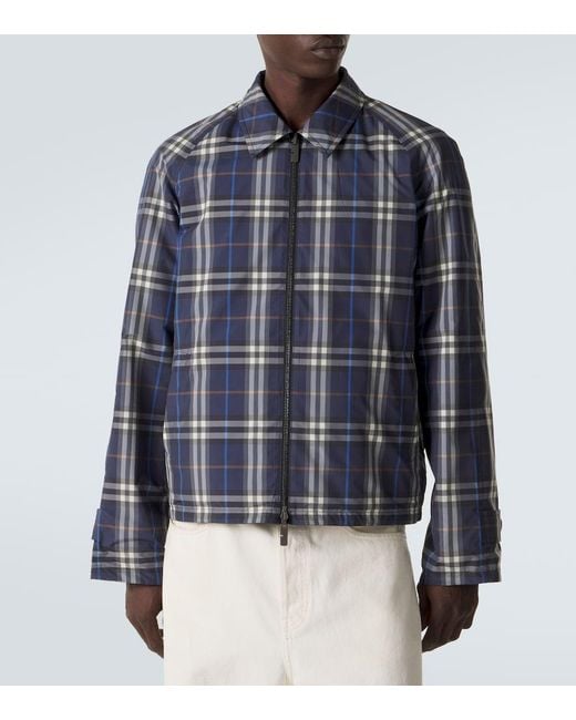 Light Jackets Burberry de hombre de color Blue