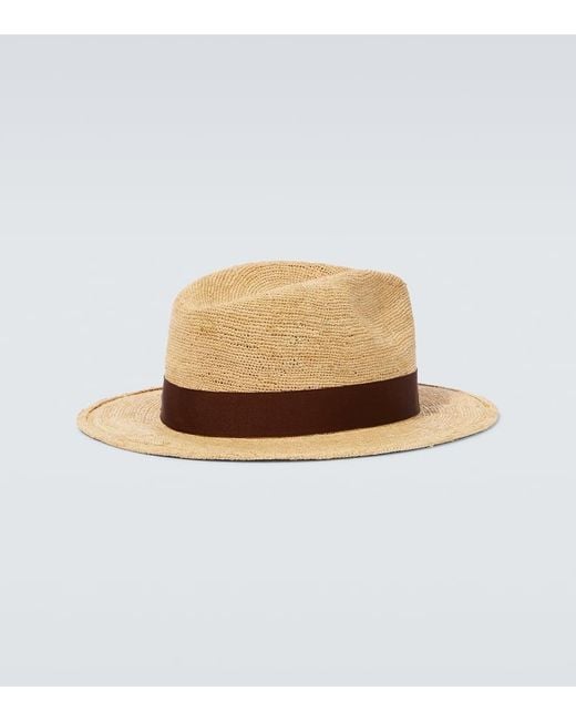Borsalino Hut aus Stroh in Natural für Herren