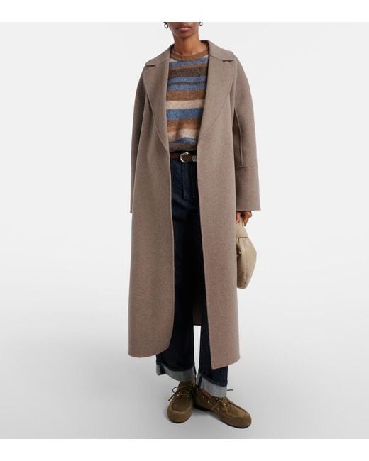 Max Mara Blue Chiara Wide-Leg Jeans