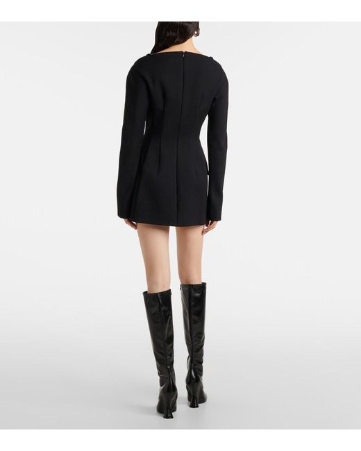 Sportmax Black Dakar Minidress