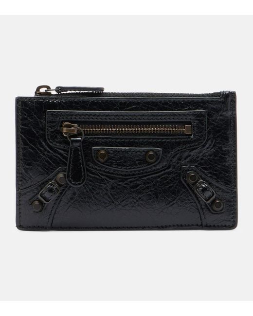Balenciaga Black Le City Leather Wallet