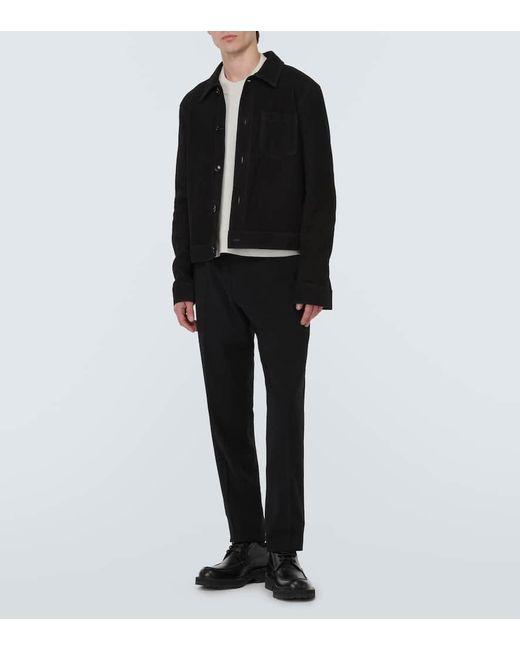 Giacca Camicia di AMI in Black da Uomo