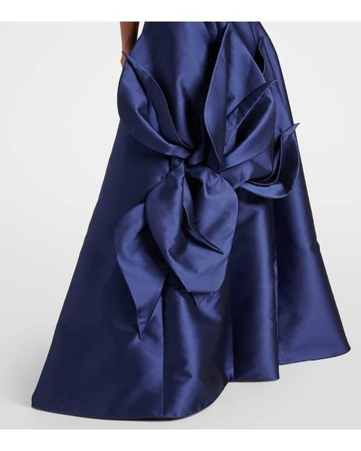 Robe Longue Sabella Costarellos en coloris Blue