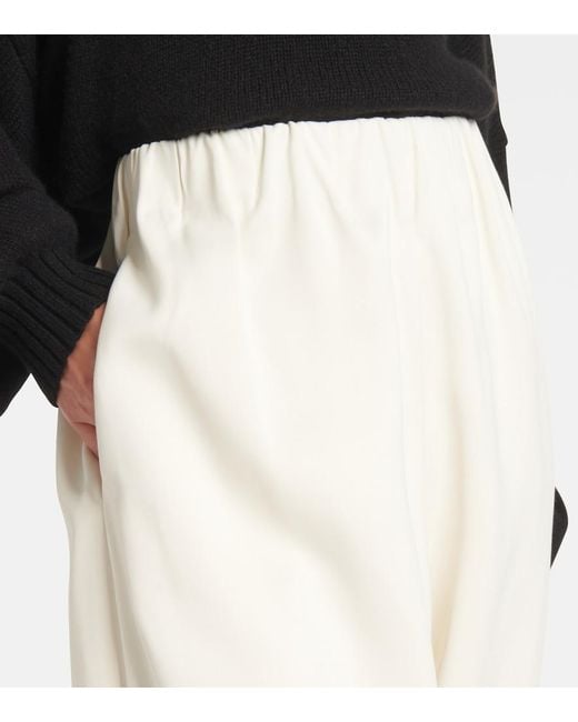 FFORME White Dayne Wide-Leg Pants
