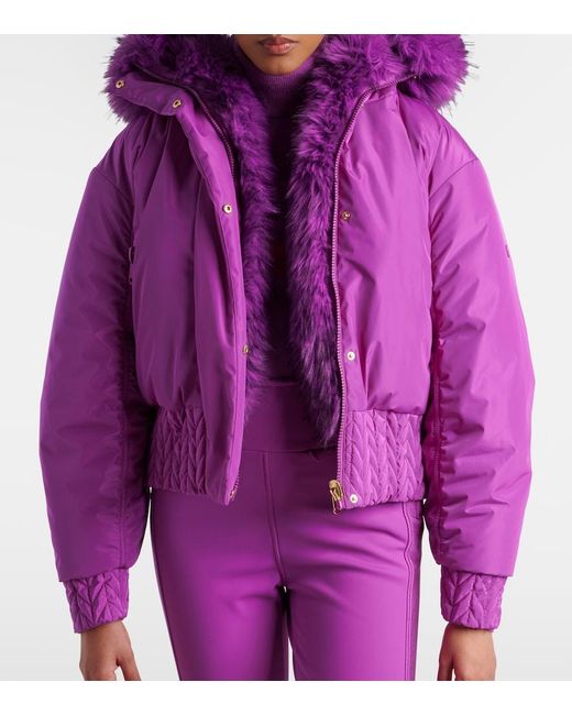 Goldbergh Purple Indira Reversible Jacket