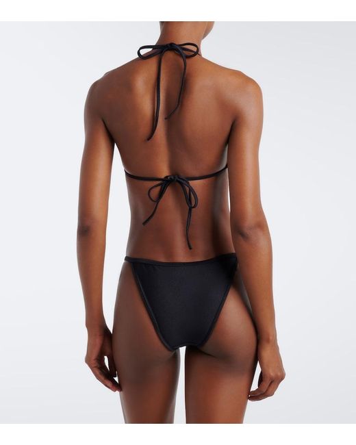 Bikini Adornado Gucci de color White