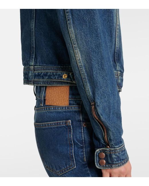 Magda Butrym Blue Denim Jacket
