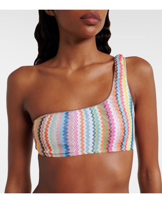 Missoni White Zigzag Bikini