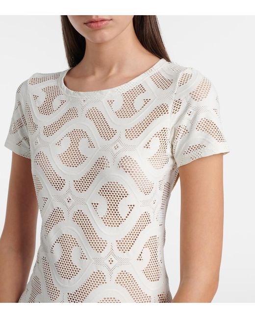 Melissa Odabash White Briony Lace Maxi Dress