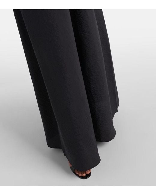 Rohe Black Silk-Blend Maxi Dress