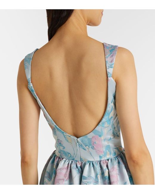 markarian blue dress Adair Corset Dress main image 1