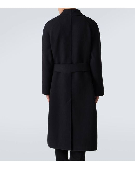 Abrigo Ferro En Mezcla De Lana The Row de hombre de color Black
