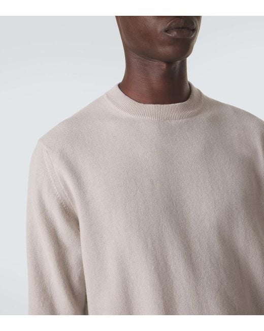 Eleventy Natural Cashmere Sweater for men