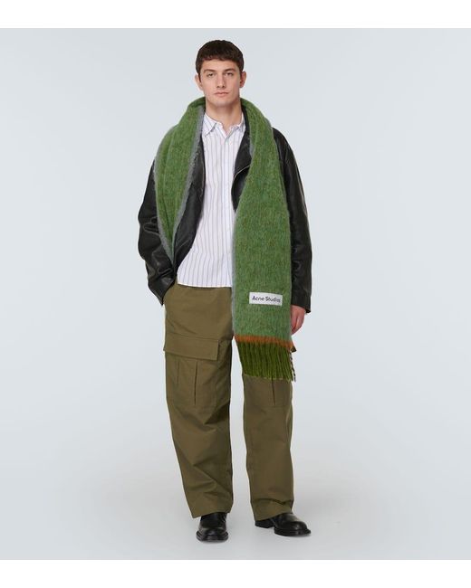 Acne Cargohose aus Baumwolle in Green für Herren