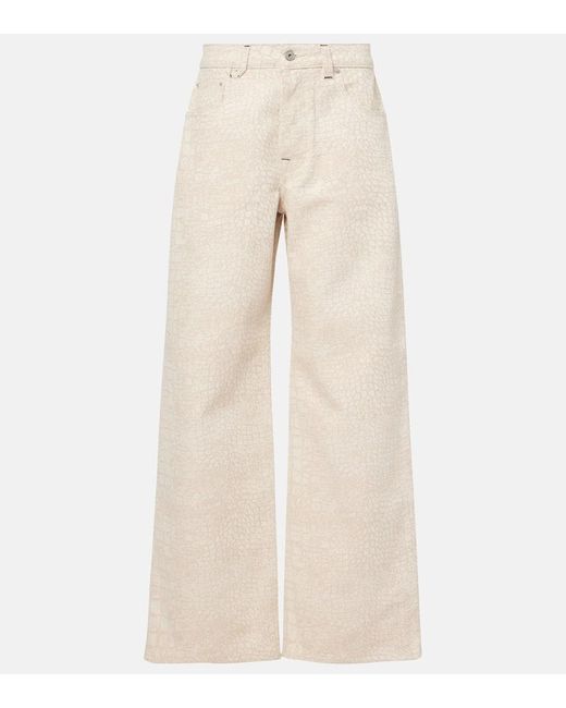 I Pantaloni Larghi di Jacquemus in Natural