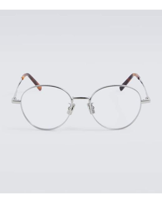 Dior Metallic Cd Diamondo R3U Round Glasses for men