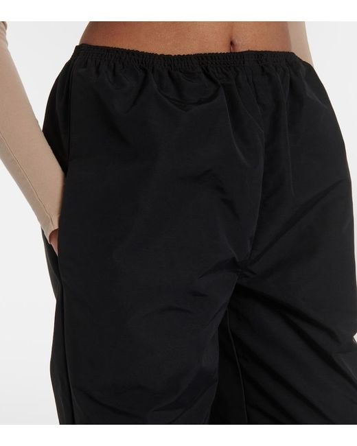 Alaïa Blue Balloon Straight Pants