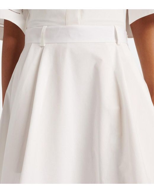 Gonna Lunga di Rohe in White